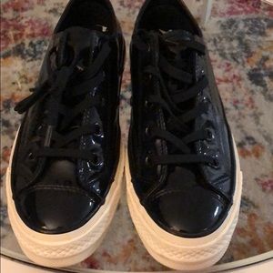Limited patent leather converse PRICE DROP